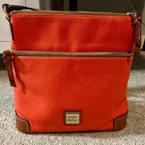 Dooney & Bourke Pebble Grain Crossbody Bag - Orange